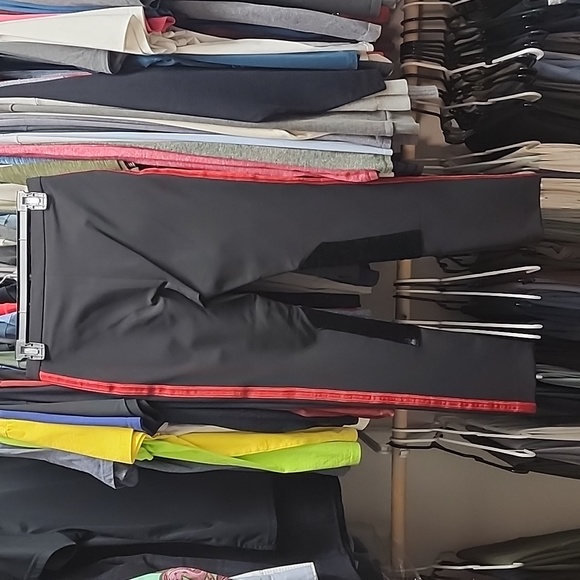 Sandro red stripe pant - Picture 5 of 5